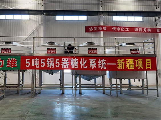巴马精酿啤酒设备厂—5吨精酿啤酒设备—新疆项目